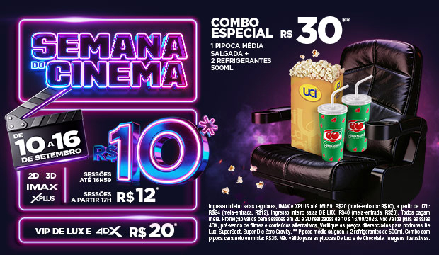 SEMANA DO CINEMA SET 2026