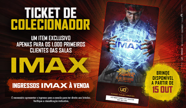 TICKET IMAX GAME NIGHT STREET FIGHTER