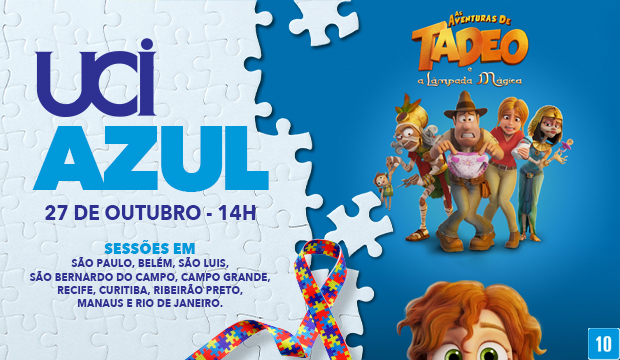 UCI AZUL AS AVENTURAS DE TADEO