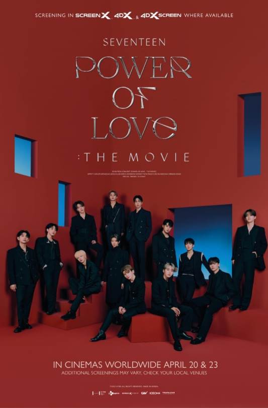 SEVENTEEN POWER OF LOVE DVD セット SEVENTEEN POWER OF LOVE : THE MOVIE - Cinemas e Horários - UCI