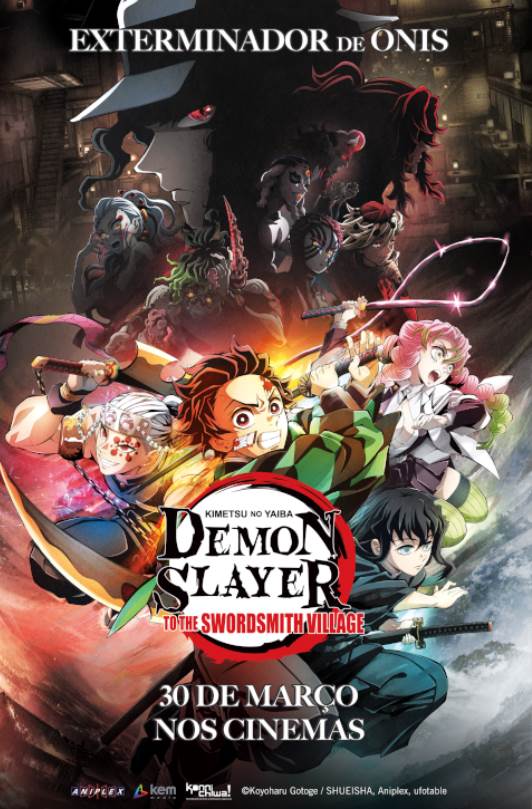 Filme de Demon Slayer em Portugal, estreias anime Junho 2021 