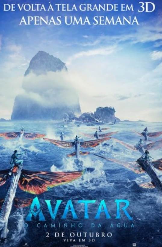 AVATAR: O CAMINHO DA ÁGUA (RELANÇAMENTO)