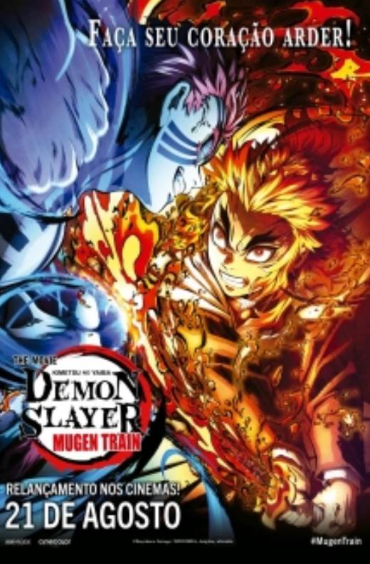 DEMON SLAYER: MUGEN TRAIN - O FILME (RELANÇAMENTO) 