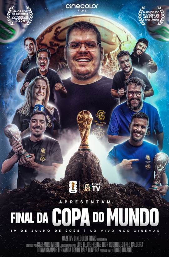 FINAL DA COPA DO MUNDO 2026 COM A CAZÉTV