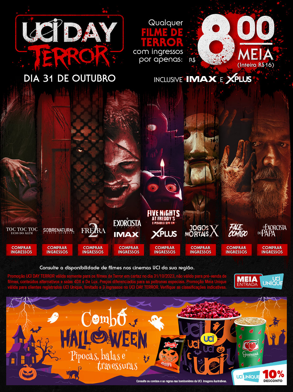 HALLOWEEN - Cinemas e Horários - UCI